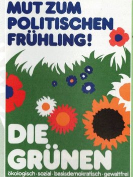 Plakat Grüne 1980
